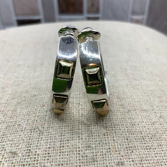 Lauran Conrad Silver Tone Hoops & Boho Dangling Bundle Earrings - Picture 6 of 9